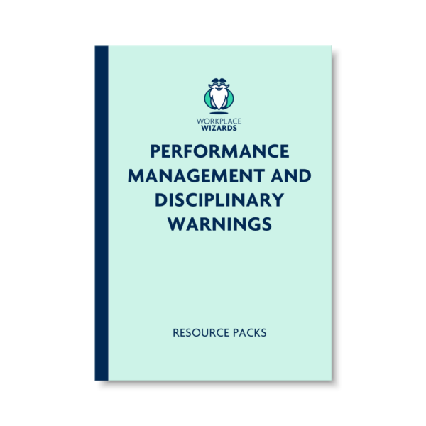 PERFORMANCE MANAGEMENT AND DISCIPLINARY WARNINGS $499.00
