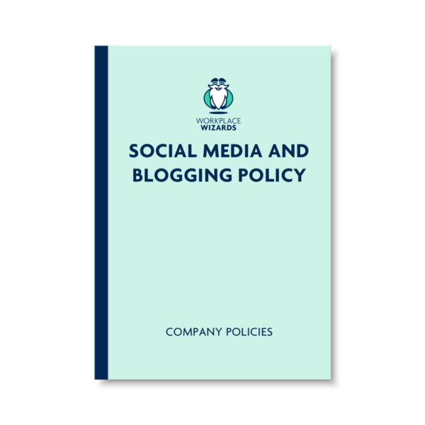 social media and blogging policy