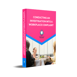 conducting an investigation into a workplace complaint book