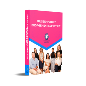 Health & wellness pulse employee engagement survey kit book